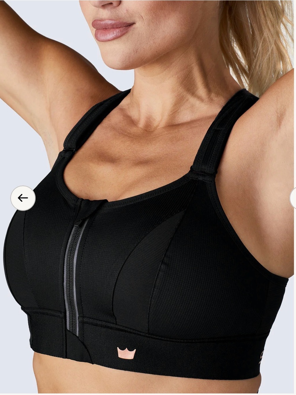 SheFit ultimate sports bra black